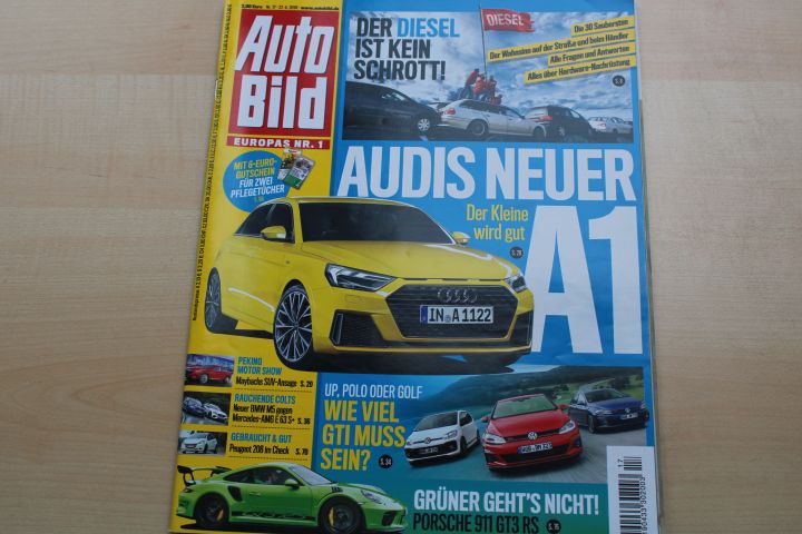 Deckblatt Auto Bild (17/2018)